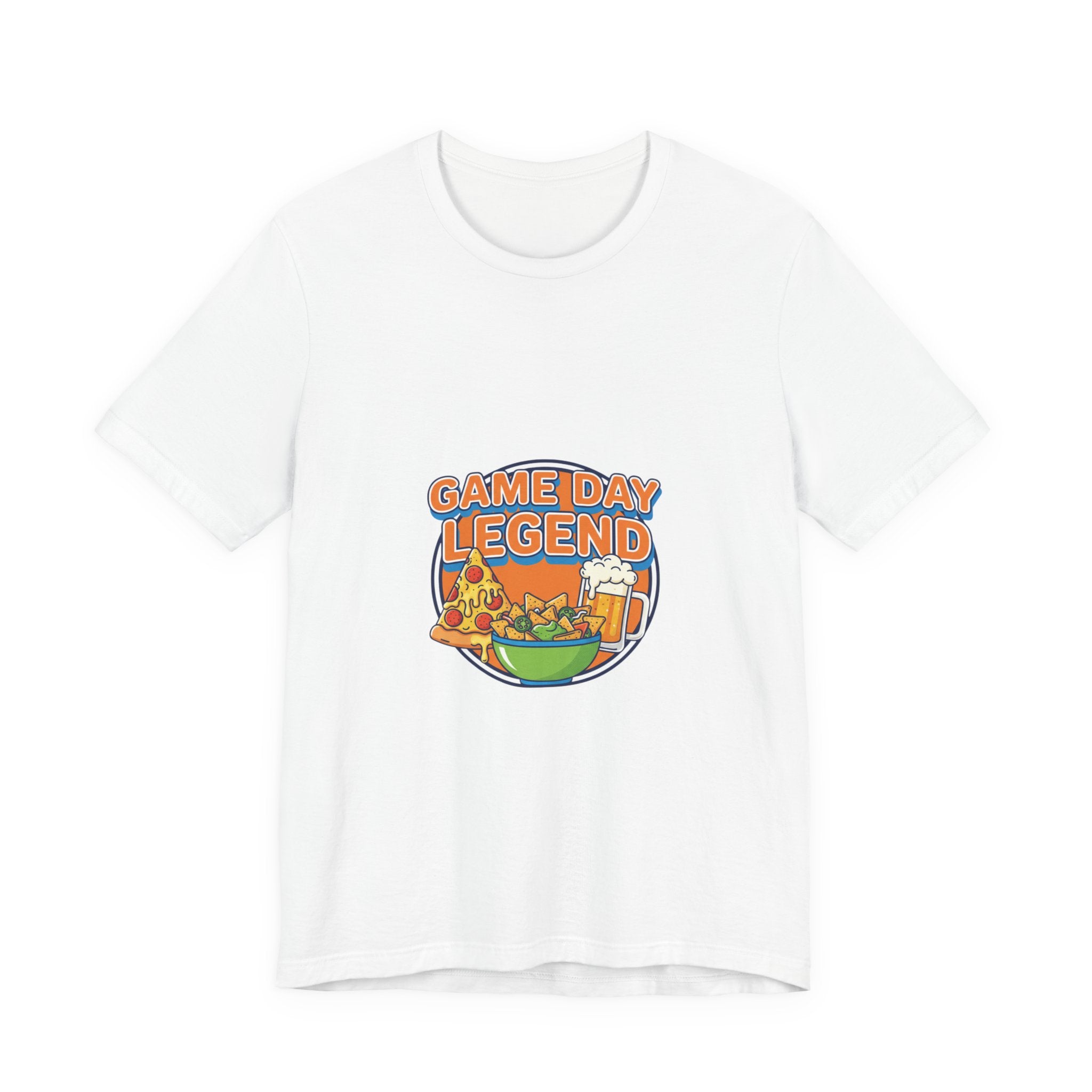 Game Day Legend T-Shirt – Funny Sports Food Cartoon Fan Tee