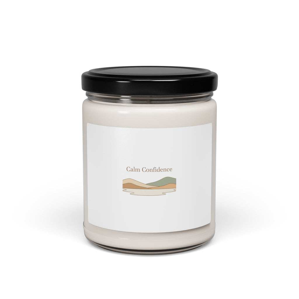Calm Confidence Scented Soy Candle - Quiet Luxury -Neutral Minimalist