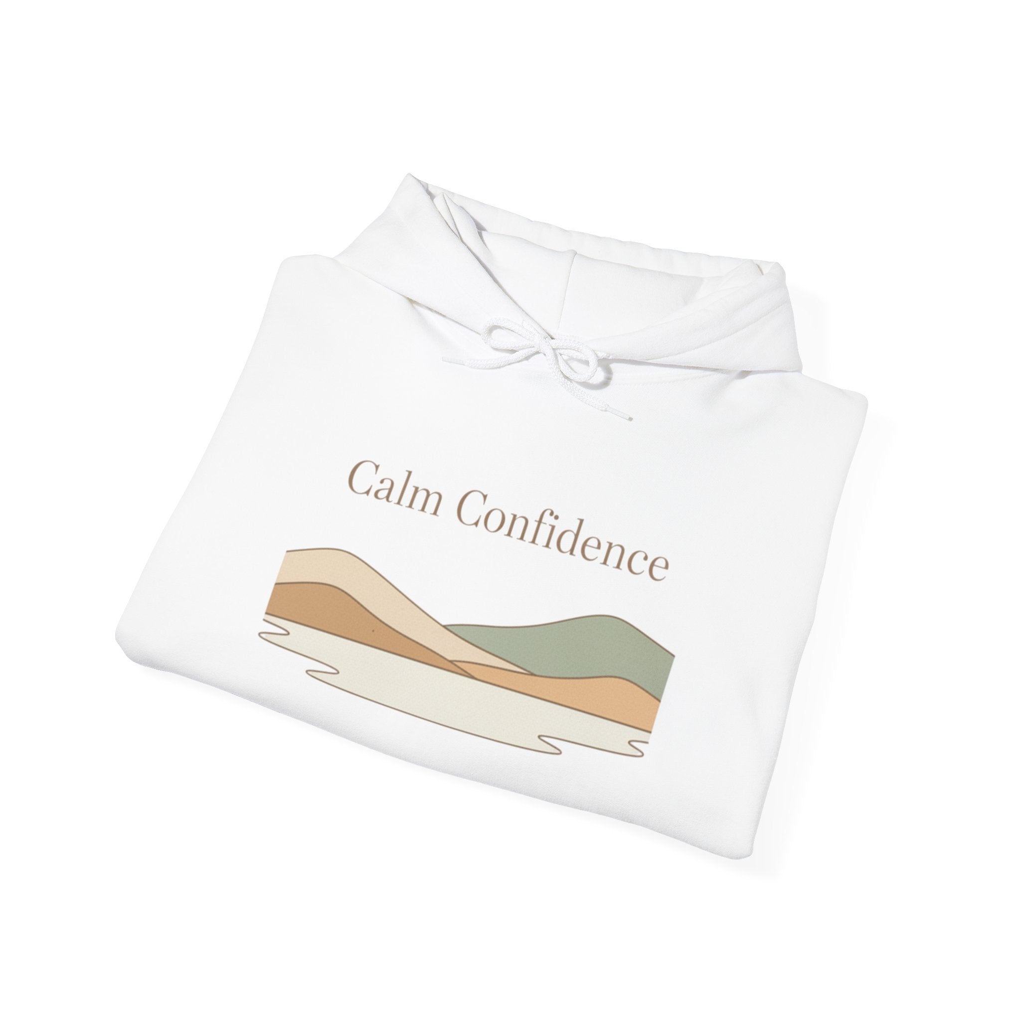 Minimal Landscape Hoodie - Quiet Luxury - Neutral Minimalist - Elevated Hoodie