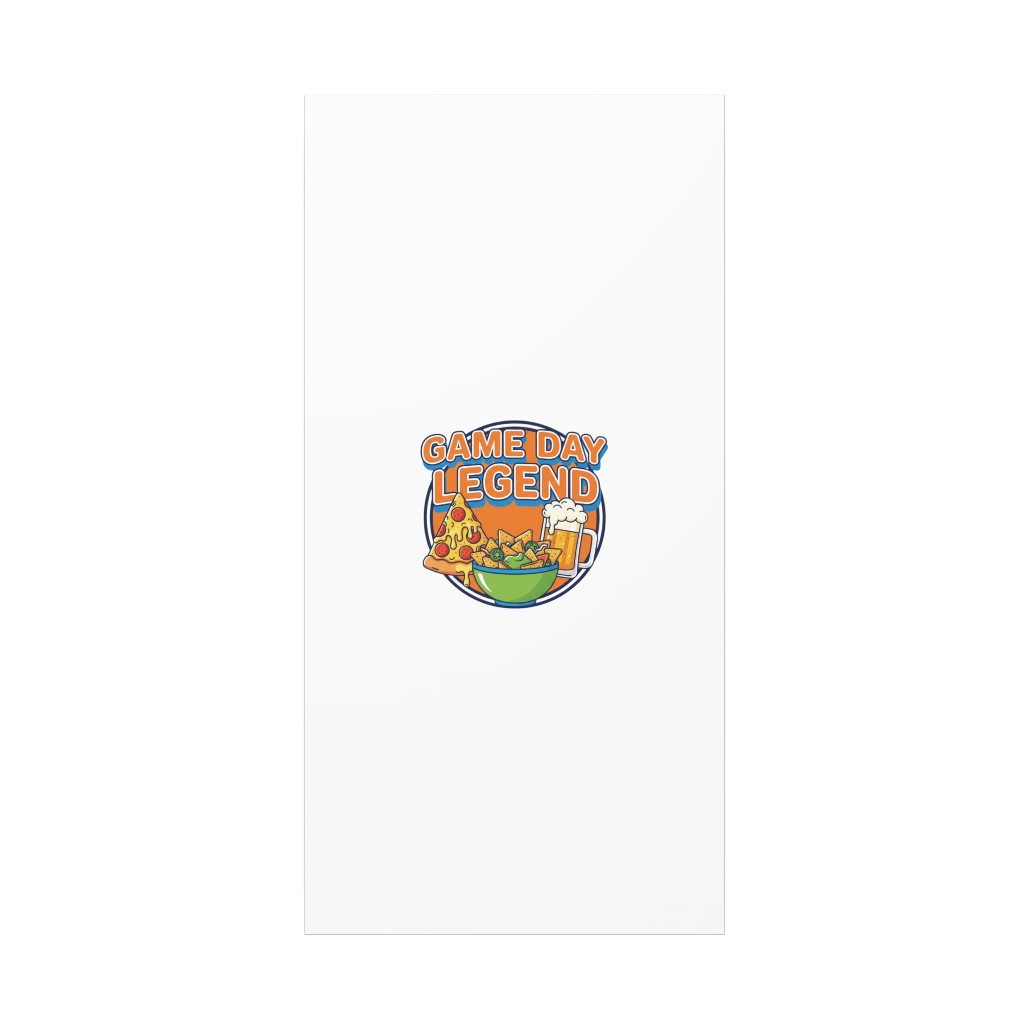 Game Day Legend Canvas - Super Bowl Party - Game Day Humor Casual Game