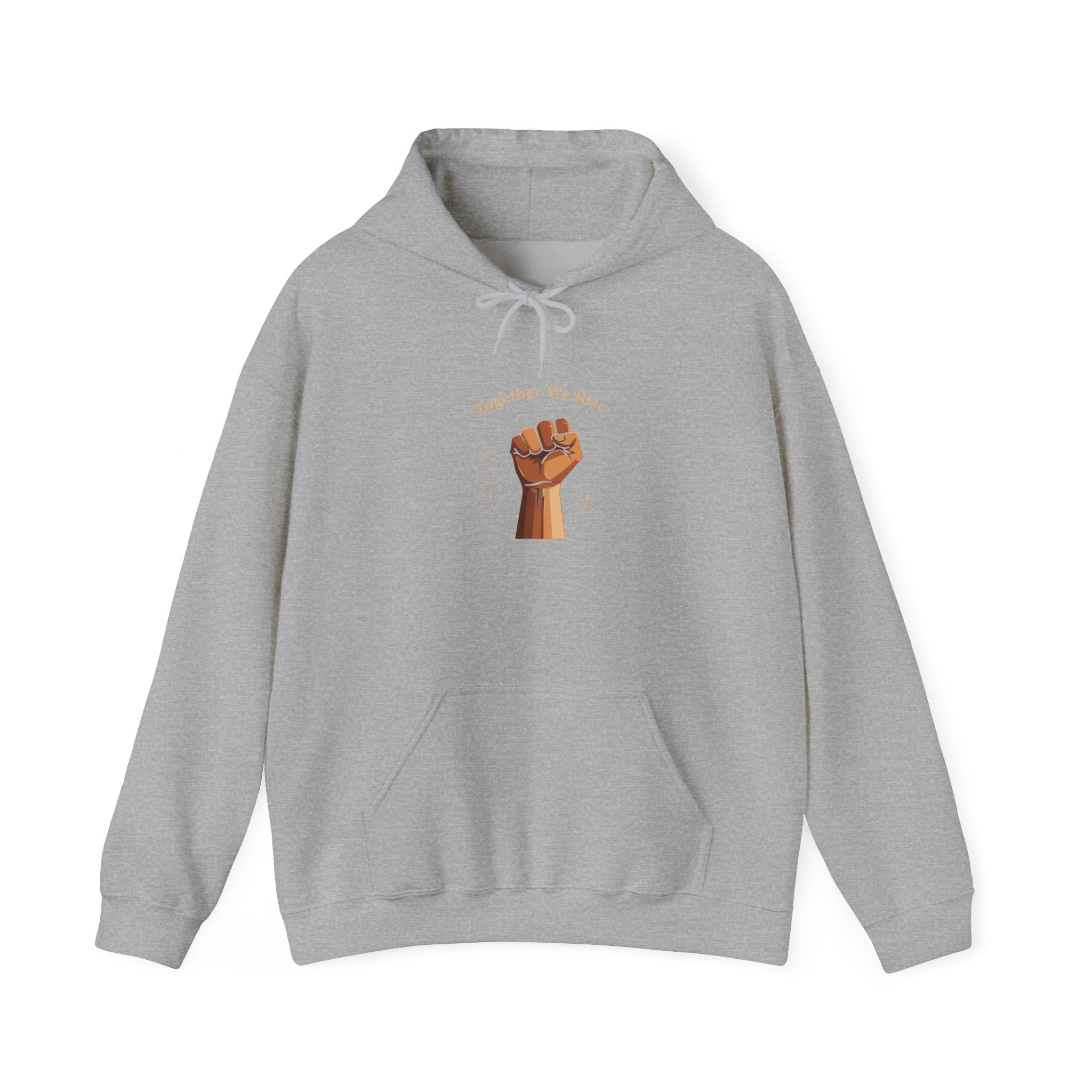 Unity Fist MLK Day of Service Hoodie | Community volunteer, Respect and Remember