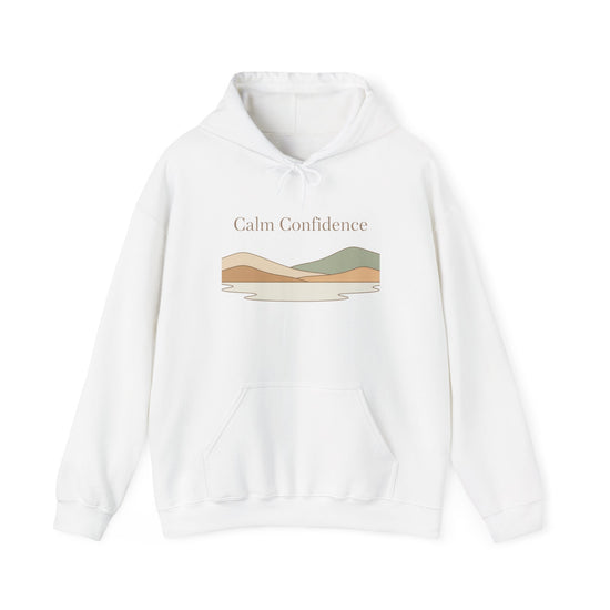 Minimal Landscape Hoodie - Quiet Luxury - Neutral Minimalist - Elevated Hoodie