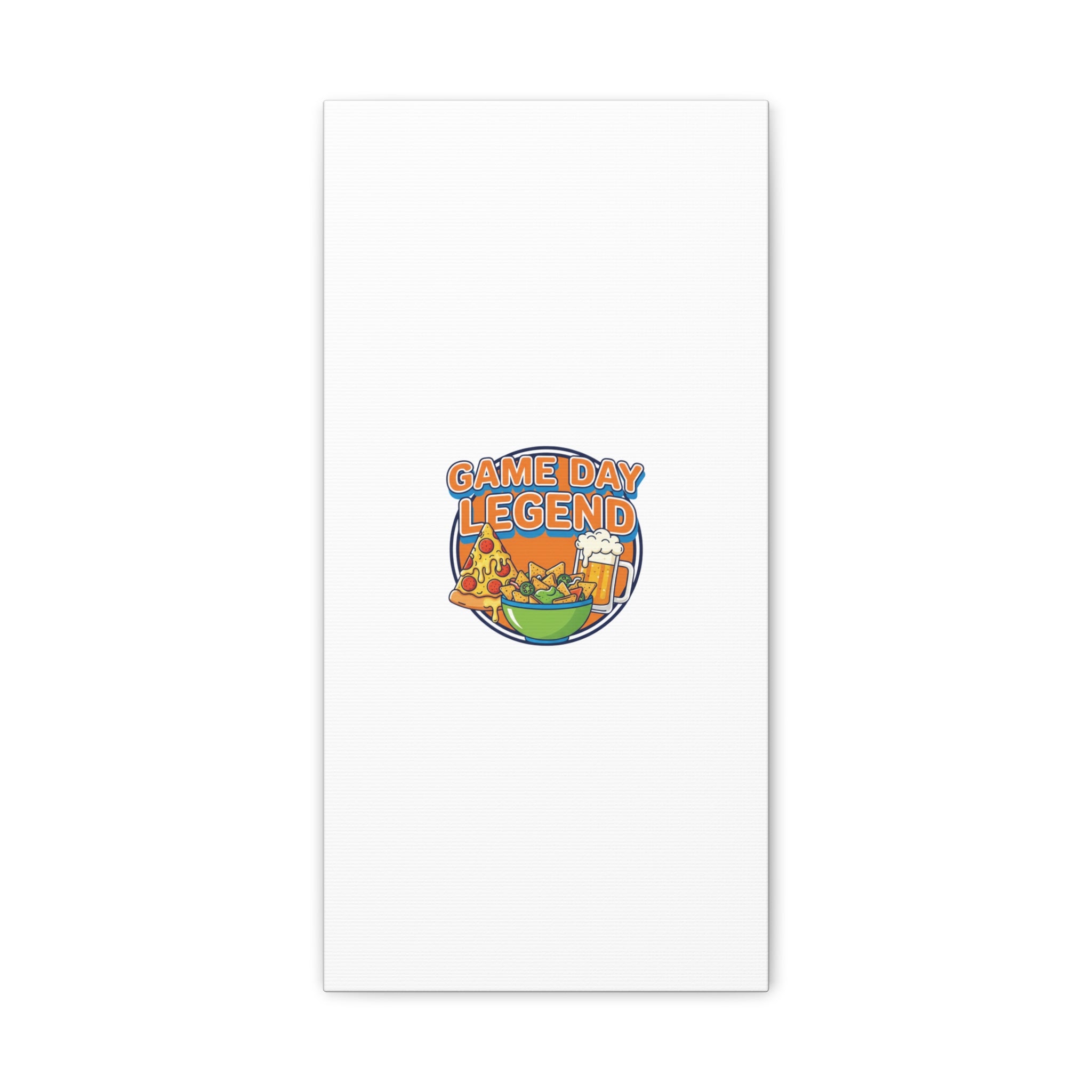 Game Day Legend Canvas - Super Bowl Party - Game Day Humor Casual Game