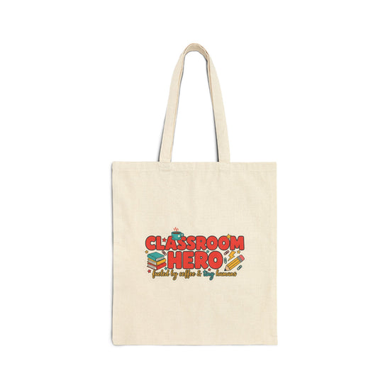 Classroom Hero Tote, teacher appreciation gifts | teacher life, school motif