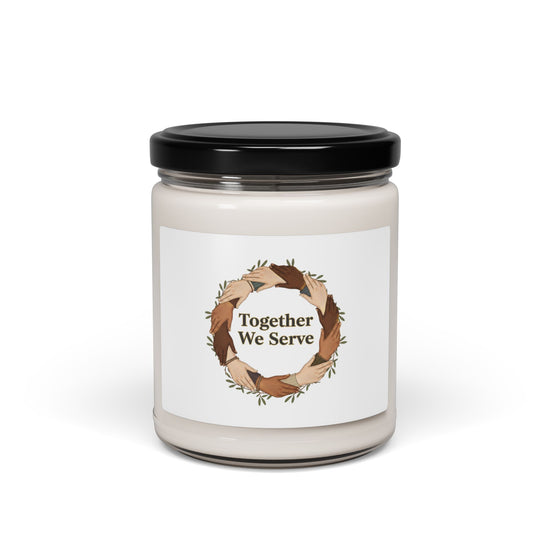Together We Serve Soy Candle - MLK Day of Service - Community Unity