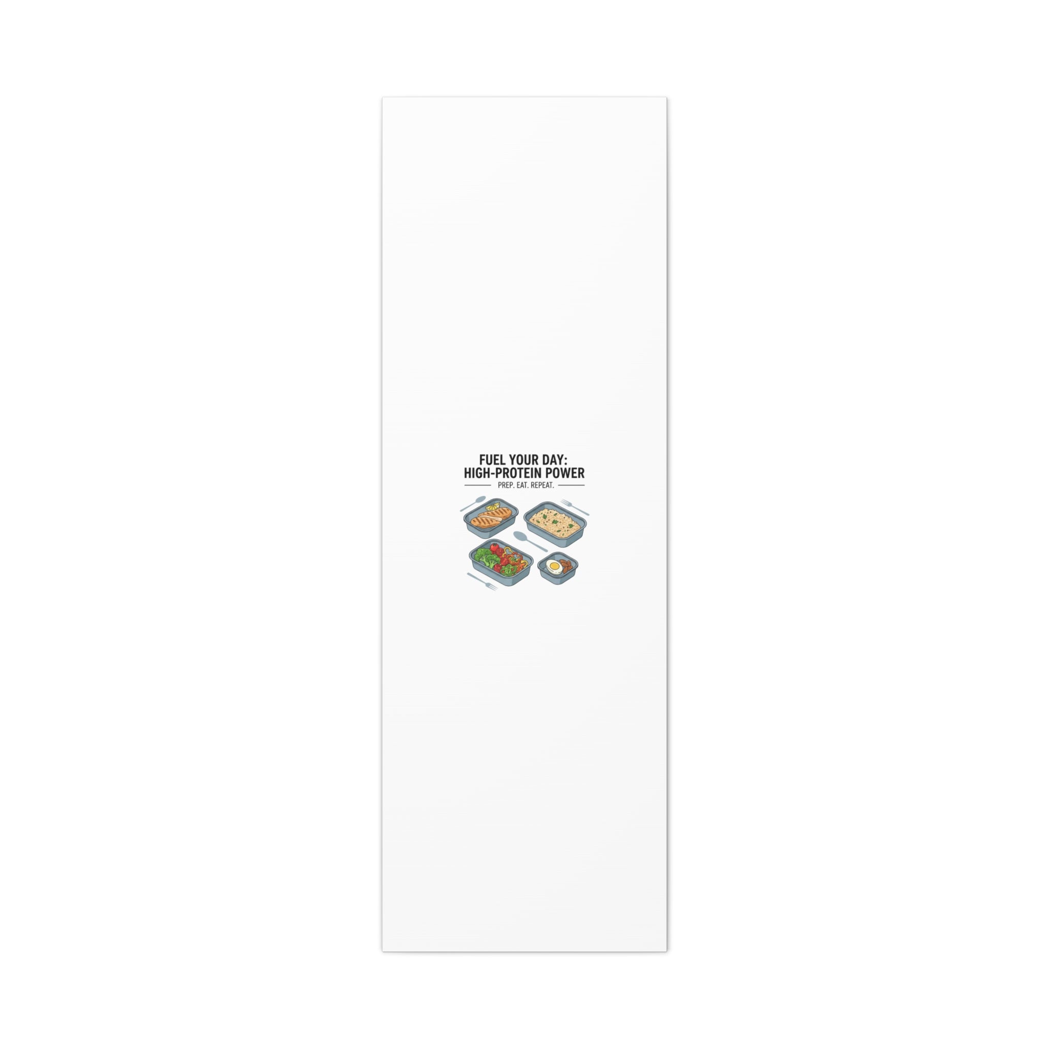 High-Protein Meal Prep Canvas | Fitness Food, Macro Icons