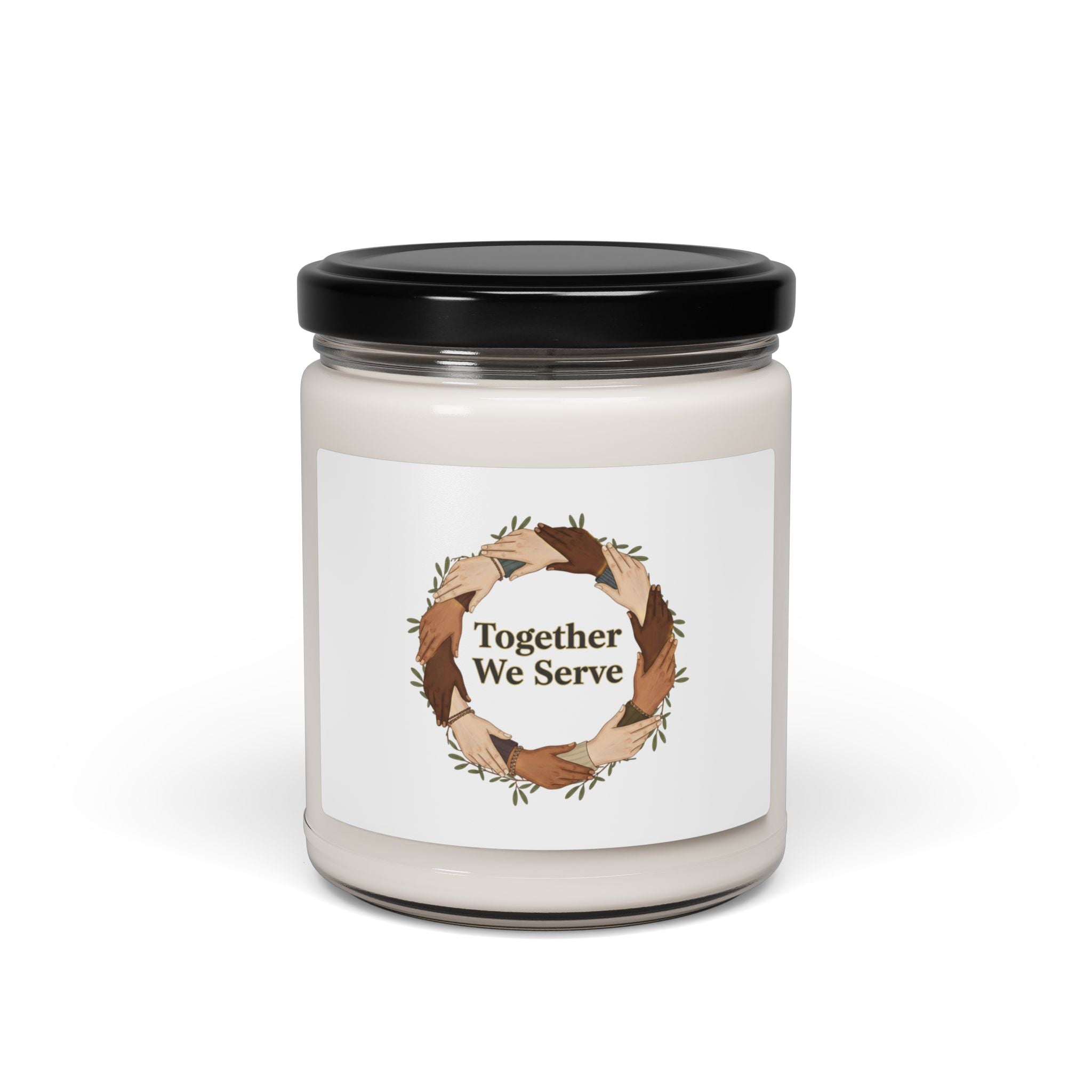 Together We Serve Soy Candle - MLK Day of Service - Community Unity