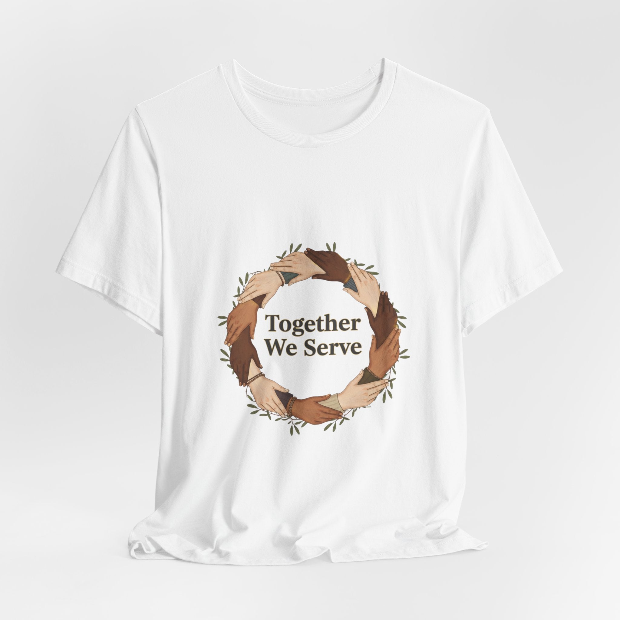 Together We Serve T-Shirt | MLK Day of Service, unity, community volunteer
