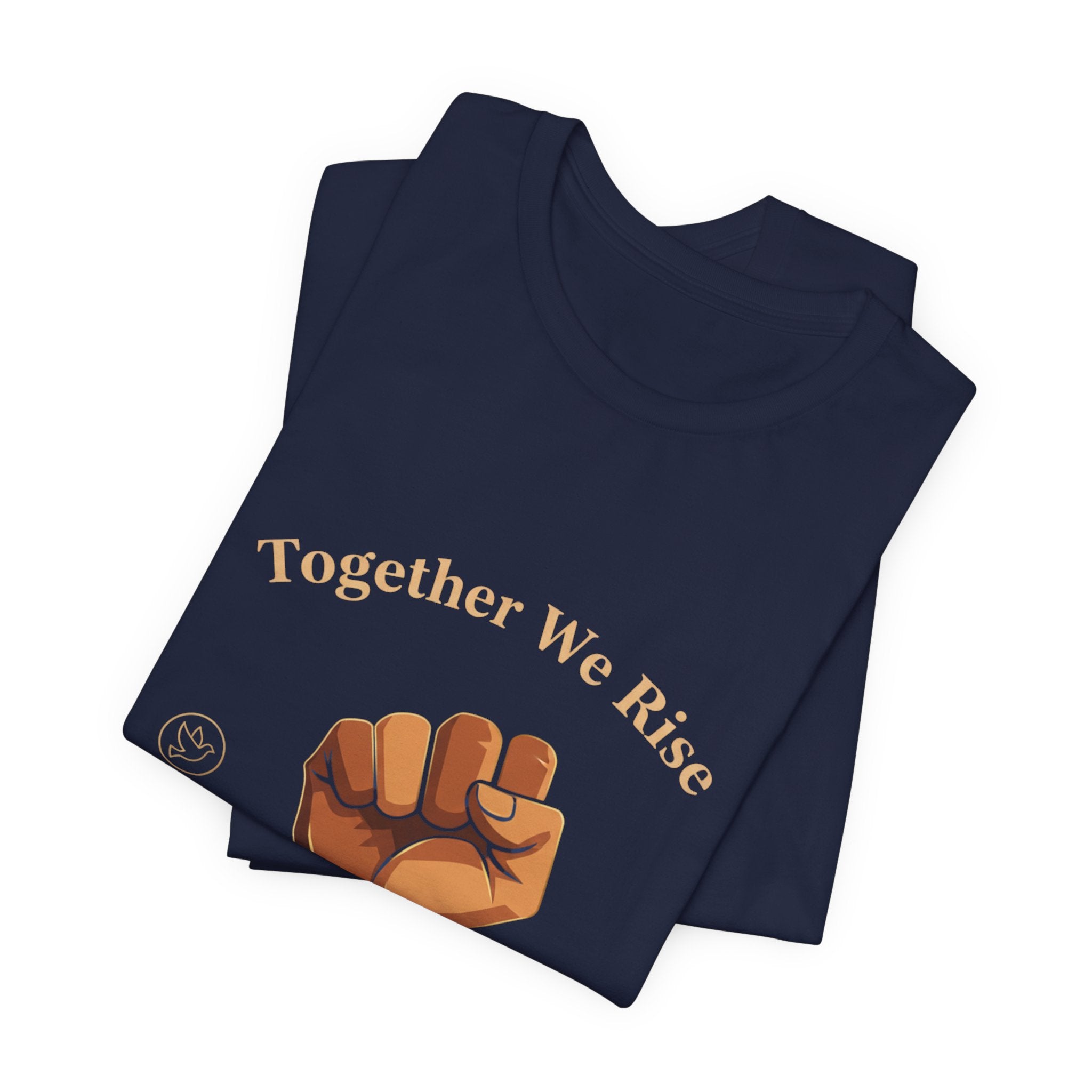 Together We Rise Fist Tee | MLK Day of Service, Community Unity
