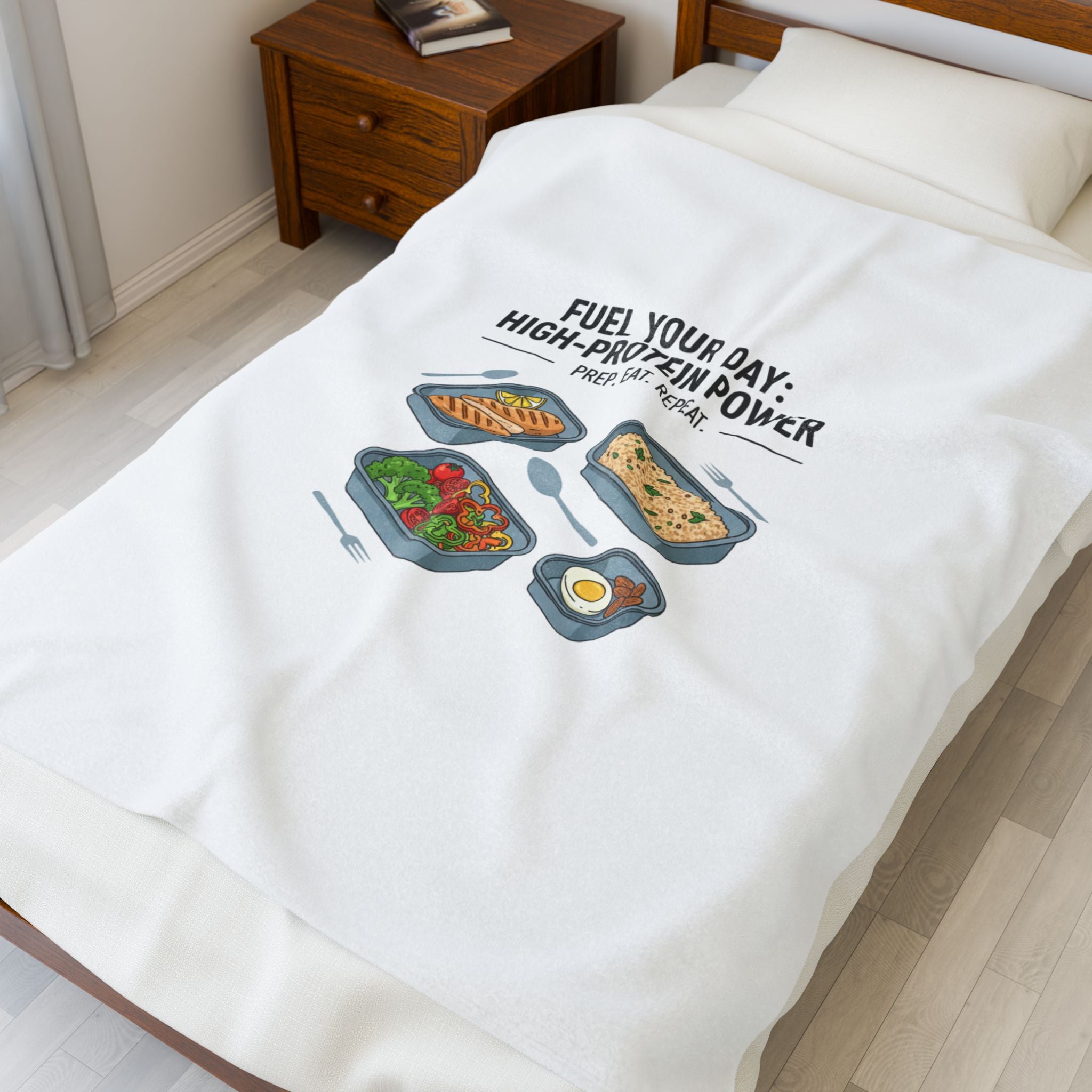 High-Protein Meal Prep Blanket - protein breakfast  fitness food - fitness meal banket