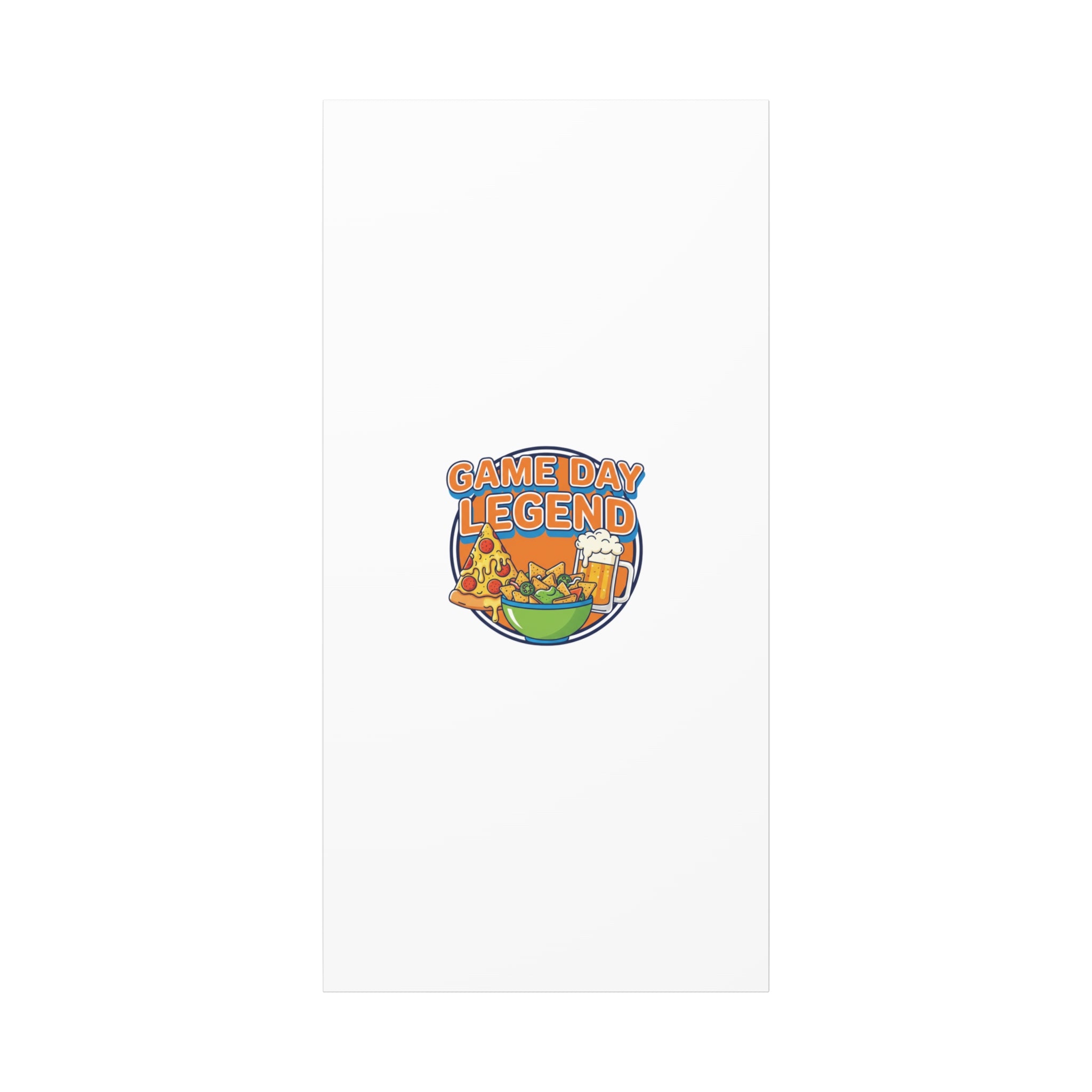 Game Day Legend Canvas - Super Bowl Party - Game Day Humor Casual Game