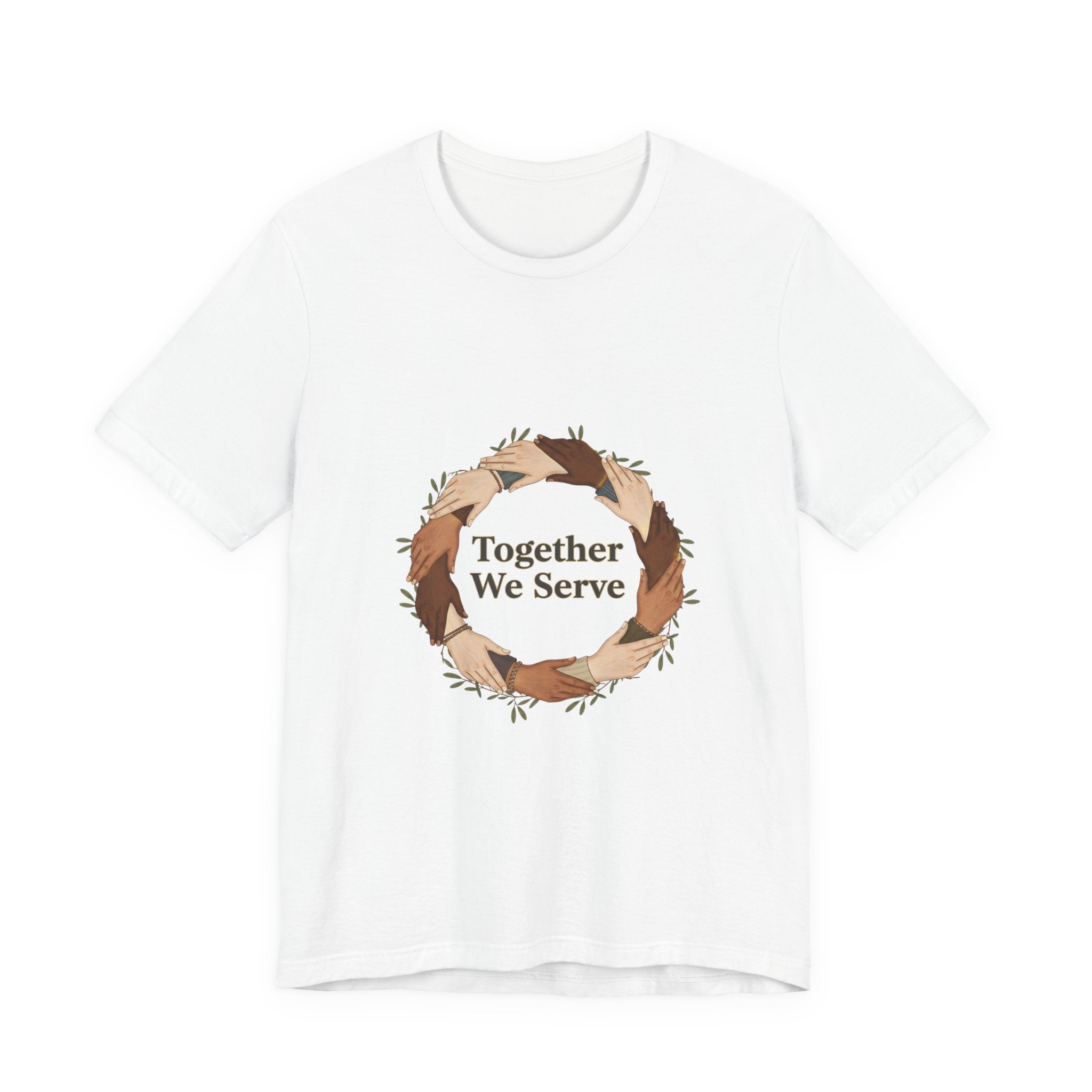 Together We Serve T-Shirt | MLK Day of Service, unity, community volunteer