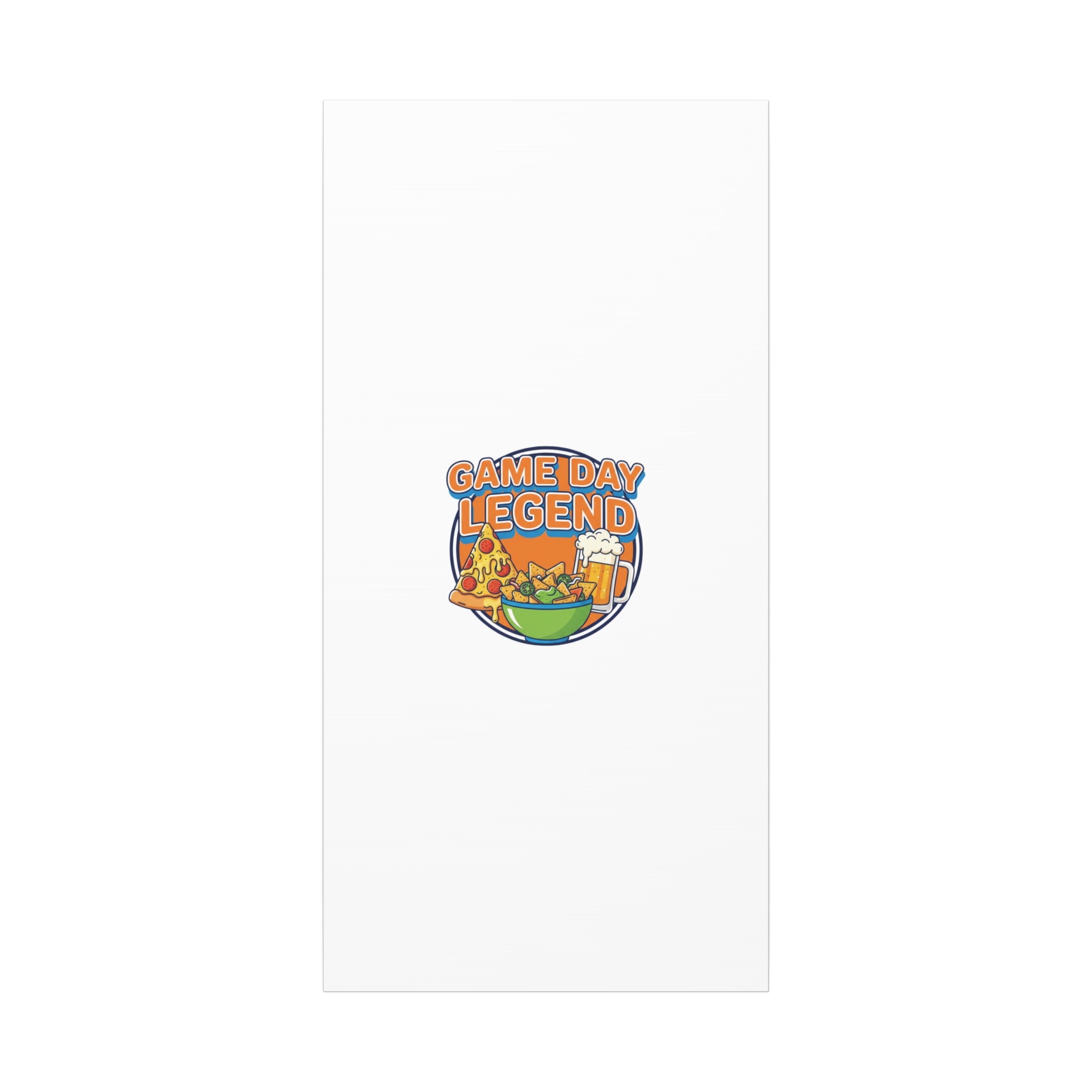 Game Day Legend Canvas - Super Bowl Party - Game Day Humor Casual Game