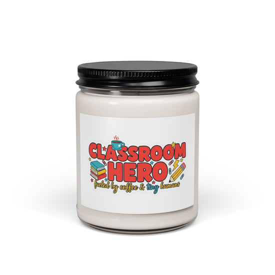 Classroom Hero Soy Candle, Teacher Appreciation Gifts | Teacher Life