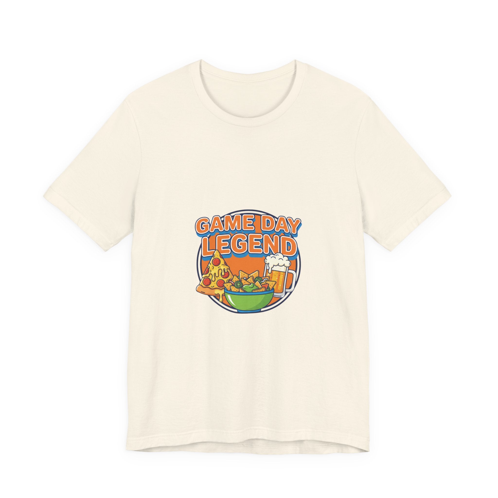 Game Day Legend T-Shirt – Funny Sports Food Cartoon Fan Tee