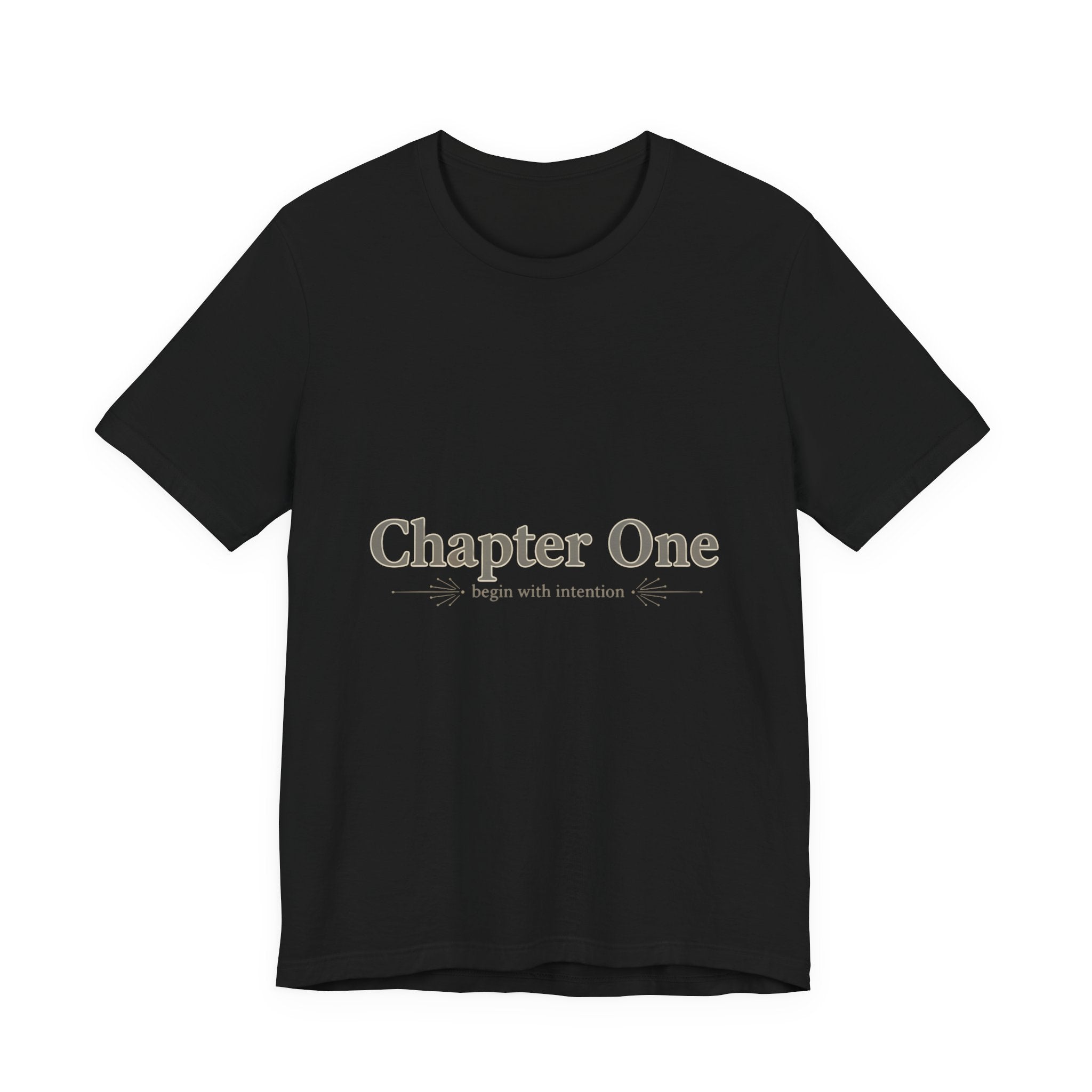 Chapter One serif font shirt | literary aesthetic text tee