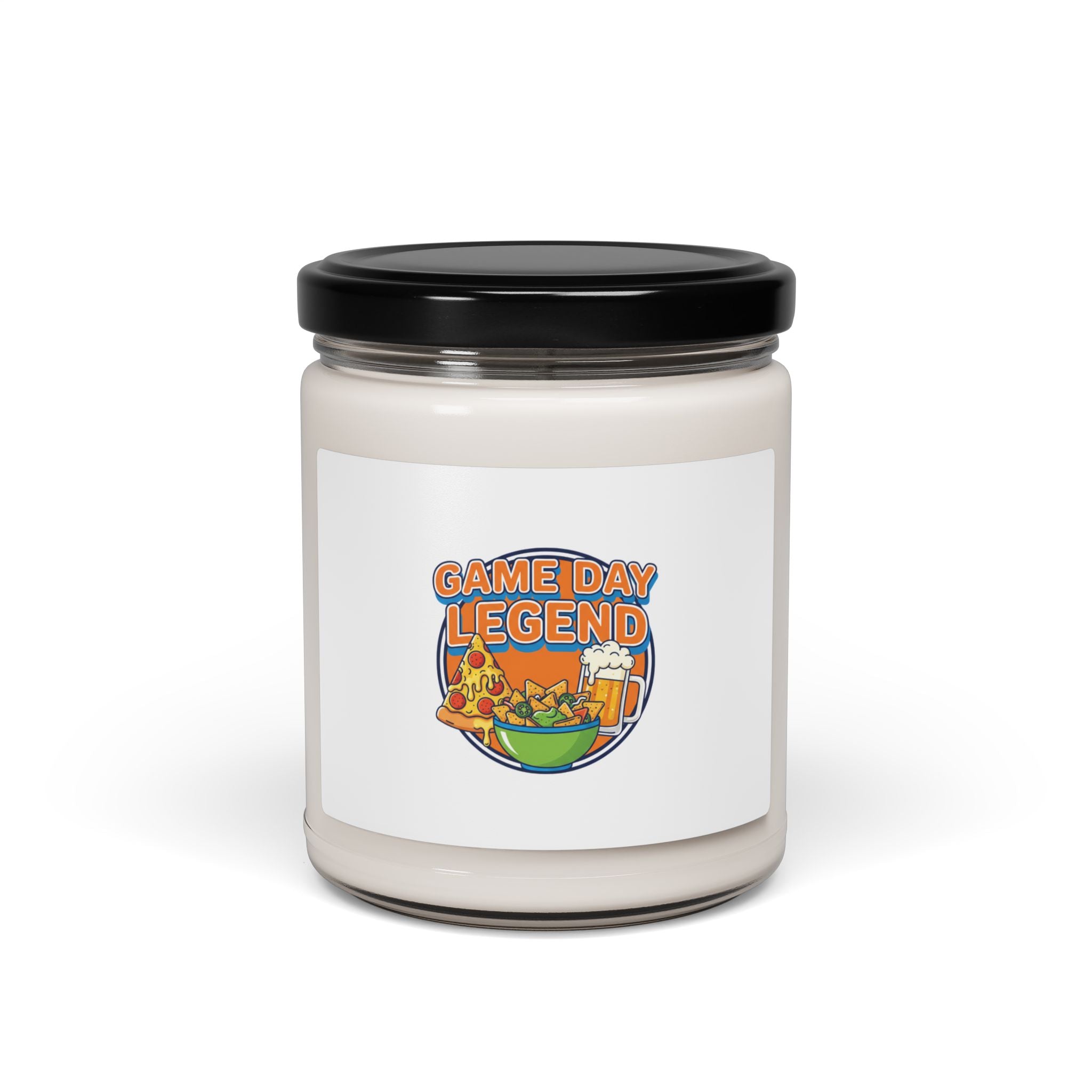 Game Day Legend Candle – Fun Sports Night Snack Theme Scented Jar Candle - Scented Soy Candle, 9oz
