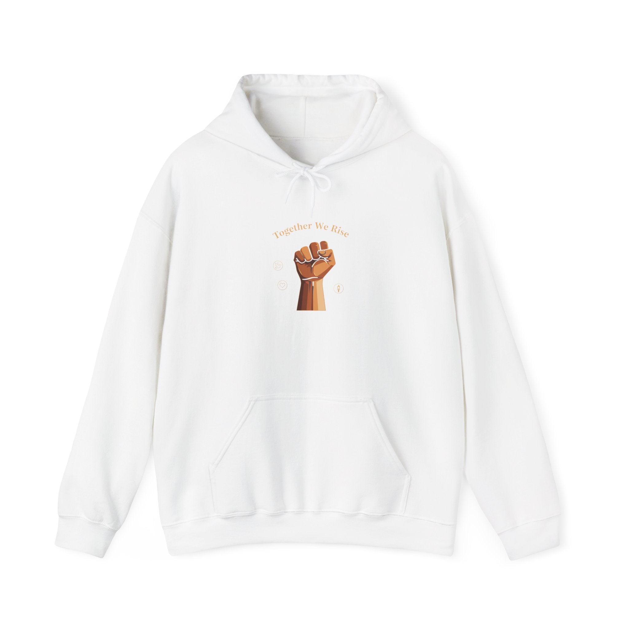 Unity Fist MLK Day of Service Hoodie | Community volunteer, Respect and Remember