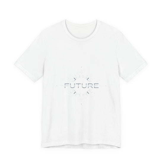 Future Tech T-Shirt – Futuristic Digital Design Minimal Style Tee
