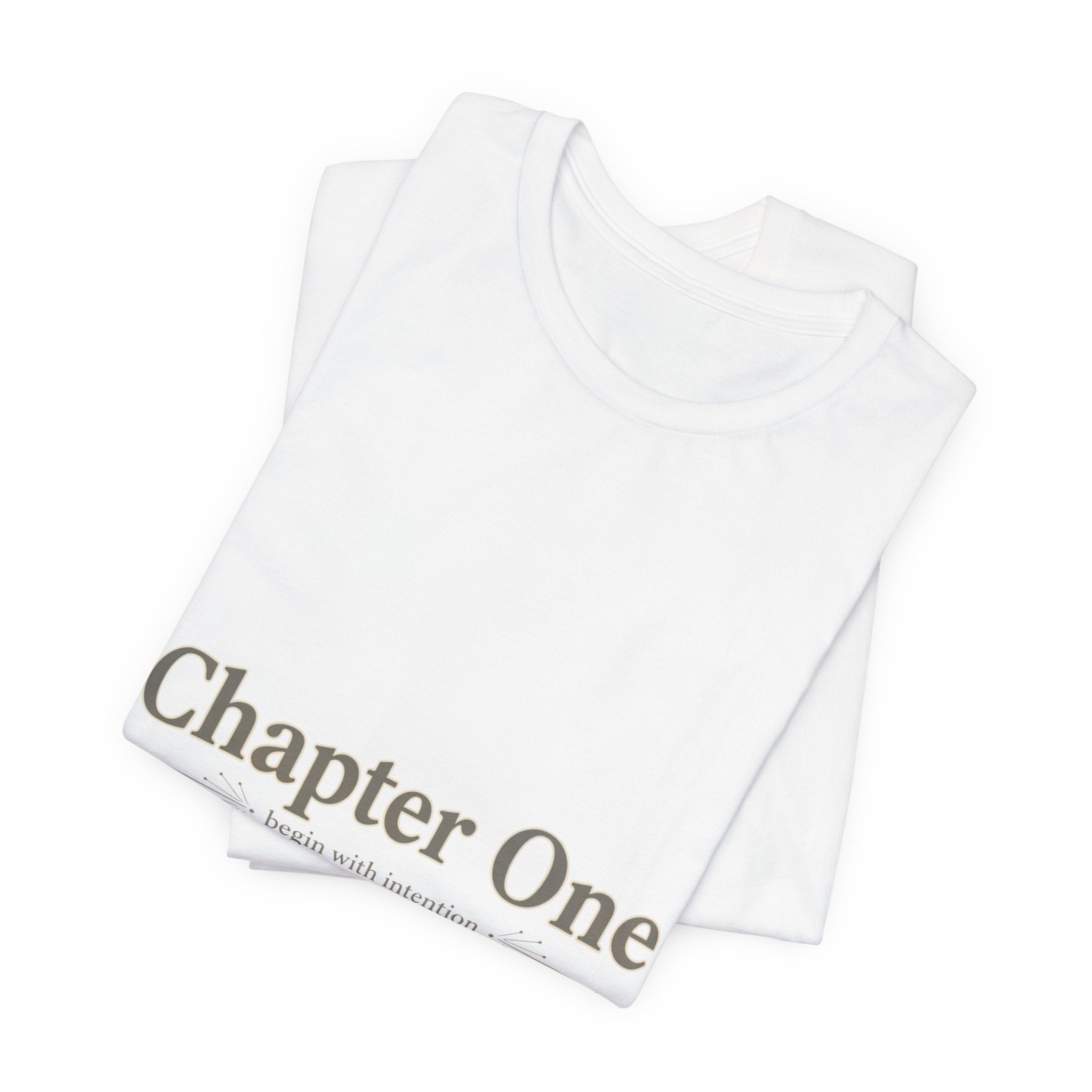 Chapter One serif font shirt | literary aesthetic text tee