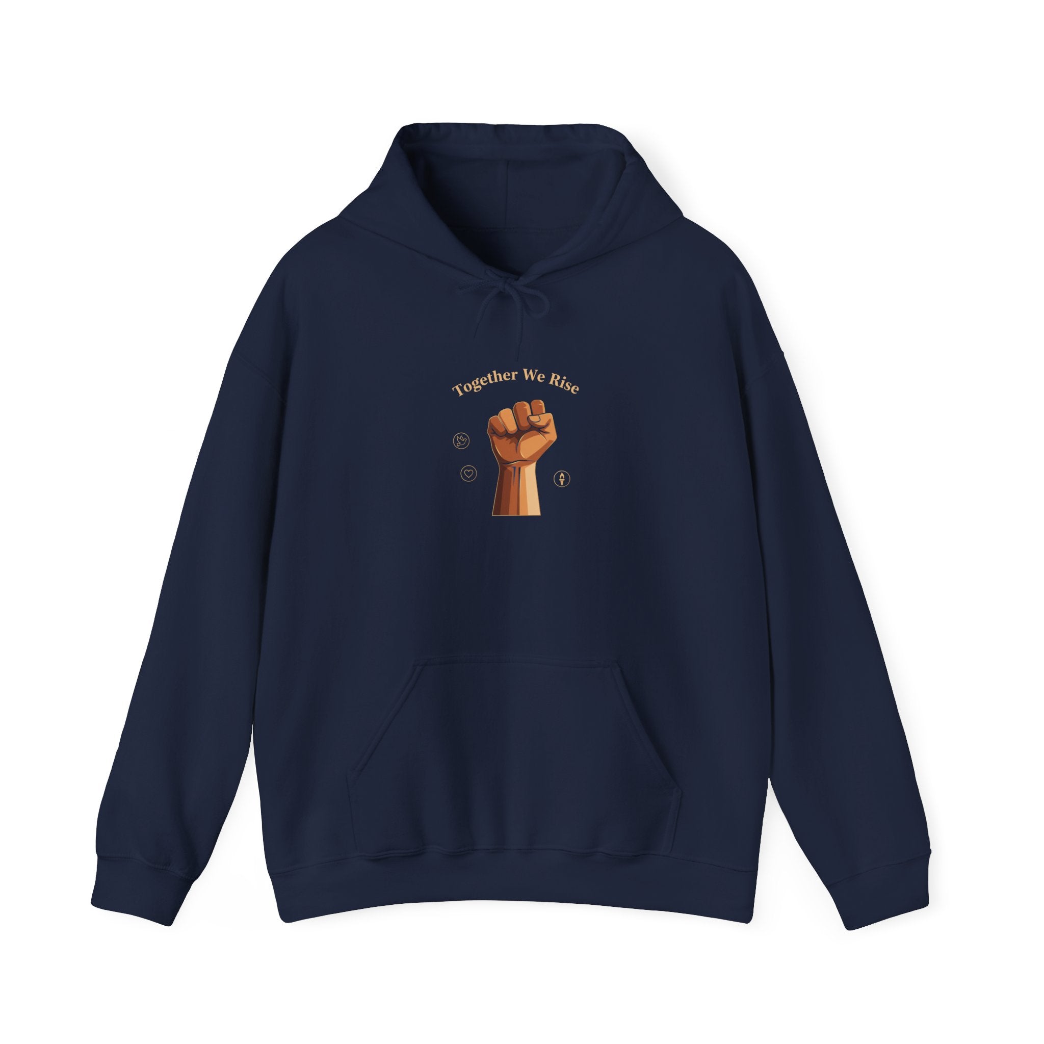 Unity Fist MLK Day of Service Hoodie | Community volunteer, Respect and Remember