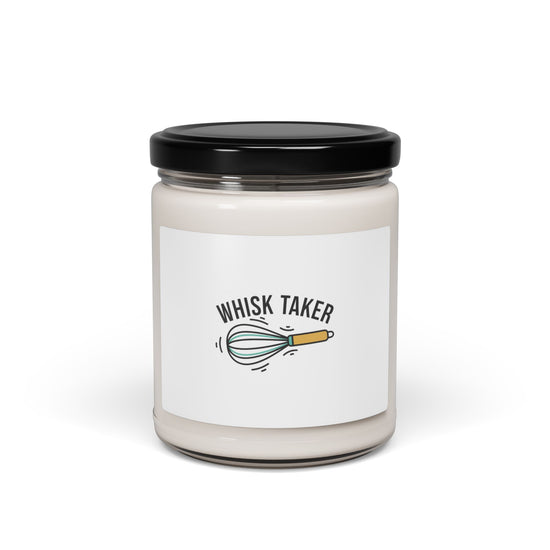 Whisk Taker Candle | Scented Soy 9oz, Kitchen Pun Minimalism