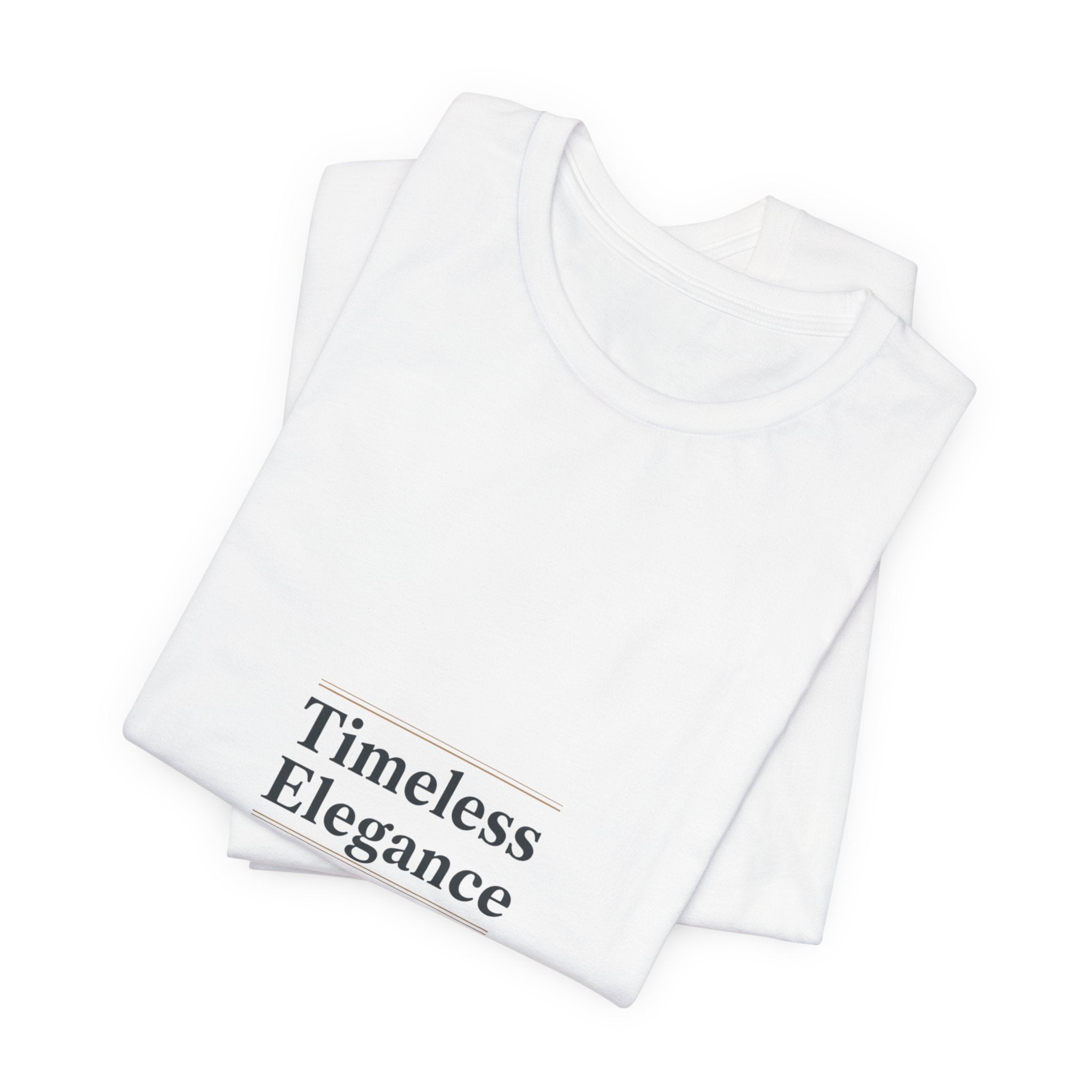 Timeless Elegance Tee | serif font shirt, literary aesthetic text