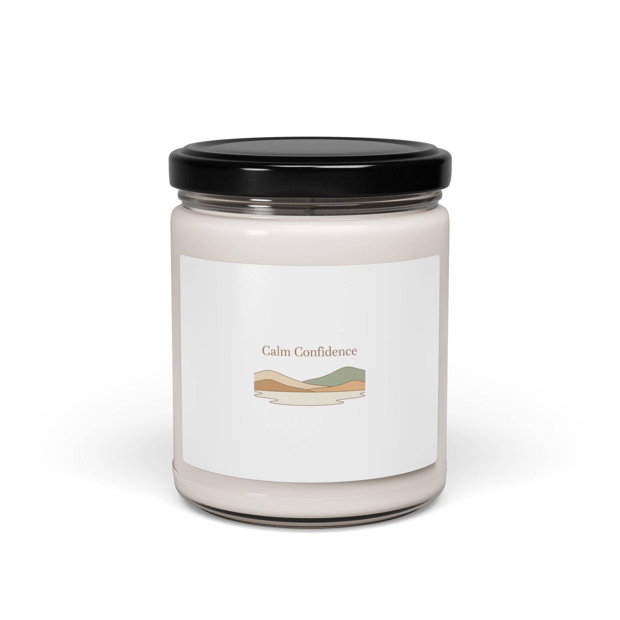 Calm Confidence Scented Soy Candle - Quiet Luxury -Neutral Minimalist