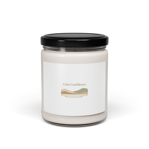 Calm Confidence Scented Soy Candle - Quiet Luxury -Neutral Minimalist